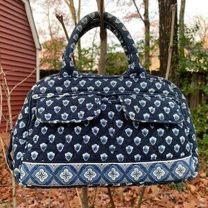Vera Bradley Small Lola Bag in Nantucket Navy